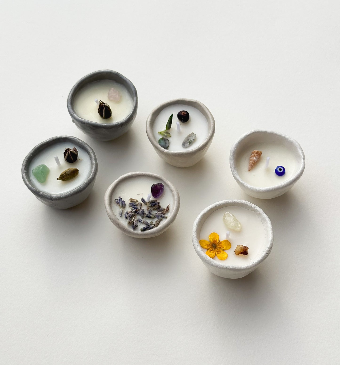 Botanical Aromatherapy Core Selection Pinch Pots