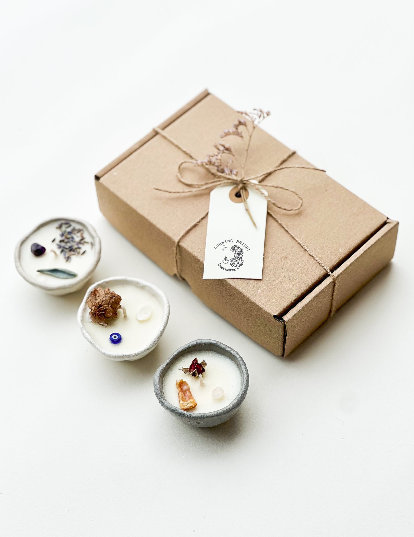 Botanical Aromatherapy candle gift set