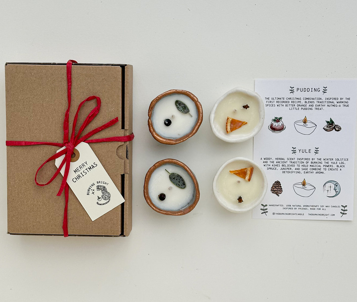 Christmas Candle Box