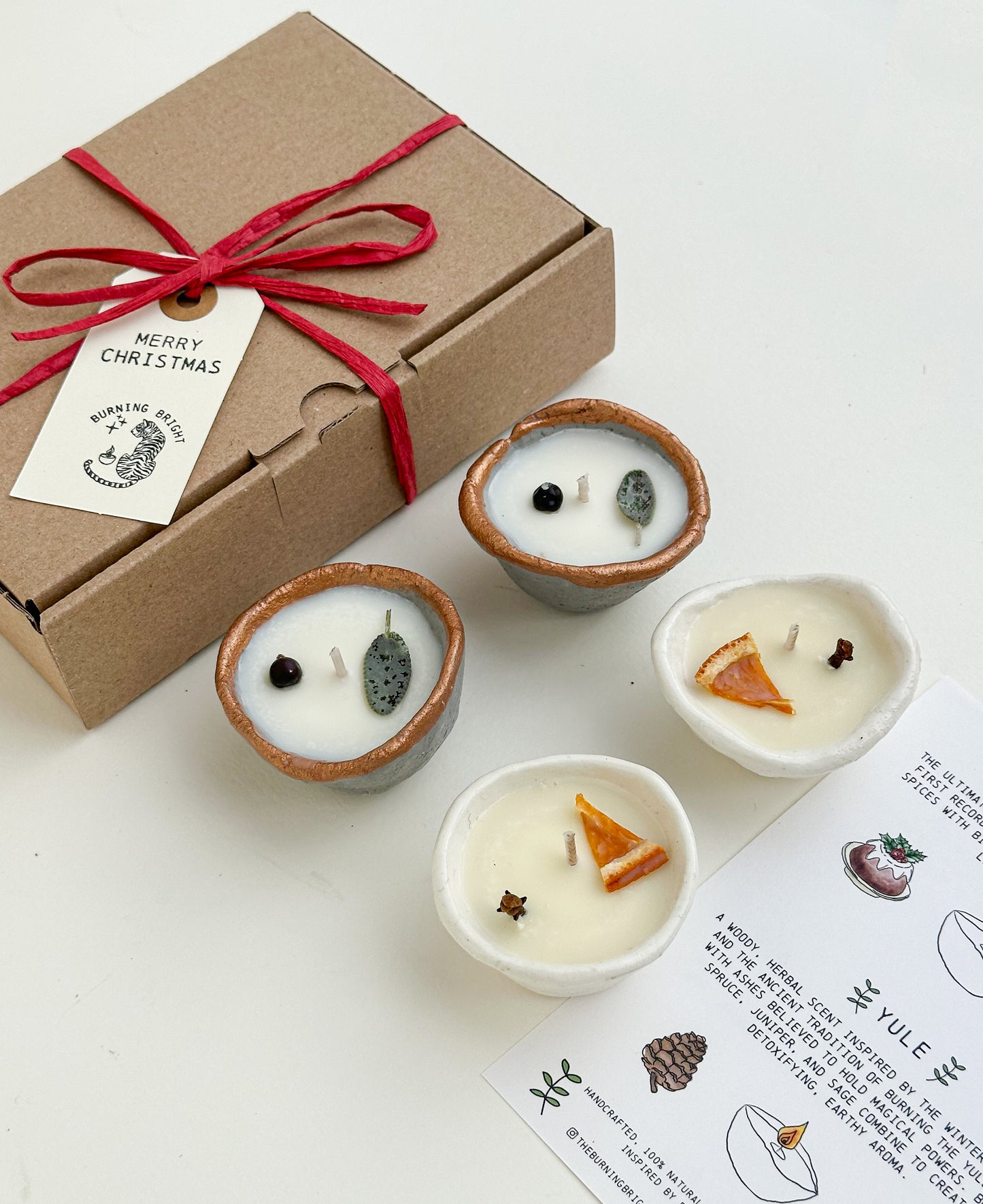 Christmas Candle Box